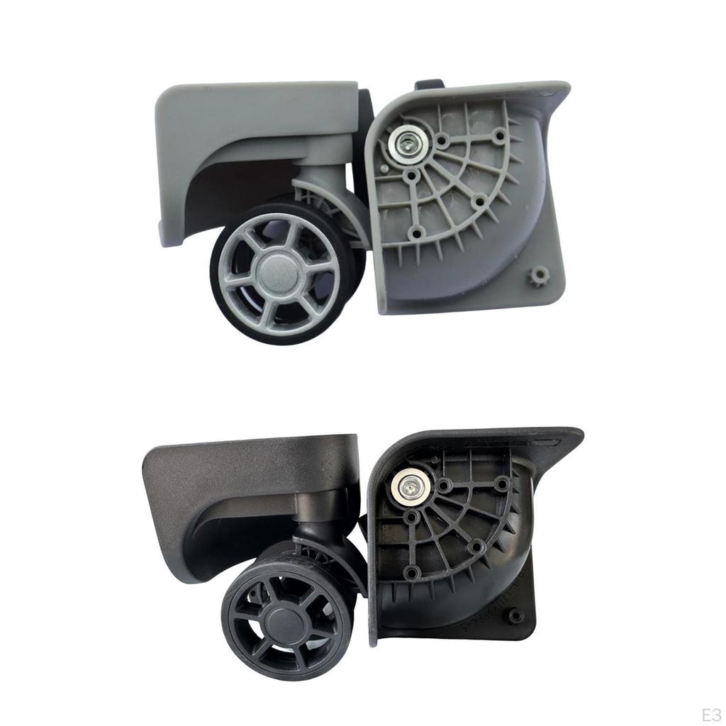 2 Heavy Duty Degree Rotation Travel Suitcase Wheels