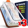 1-3Pcs Dust Free Easy Installation Tempered Glass for Samsung Galaxy S25 S24 Plus HD Protective Films for Samsung S24 S 25 Ultra