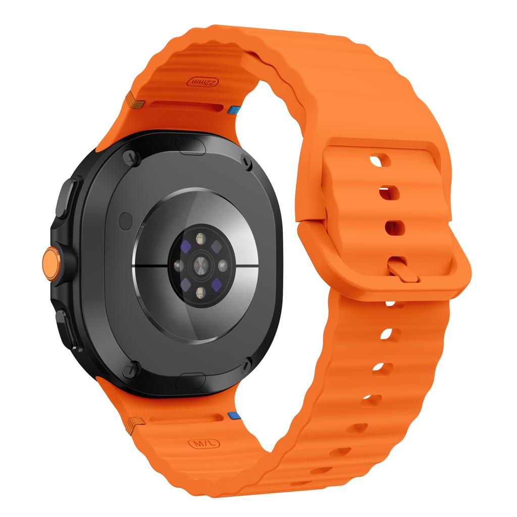 Silicone Band for Samsung Galaxy Watch 8 Classic 46mm Strap Accessories Smartwatch Rubber Bracelet for Samsung Galaxy Watch 8 44mm 40mm Strap