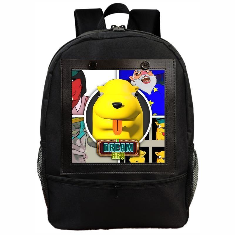 Bbq Dream Ena Pattern Printing Backpack Casual Schoolbag Fashion Gifts Bags