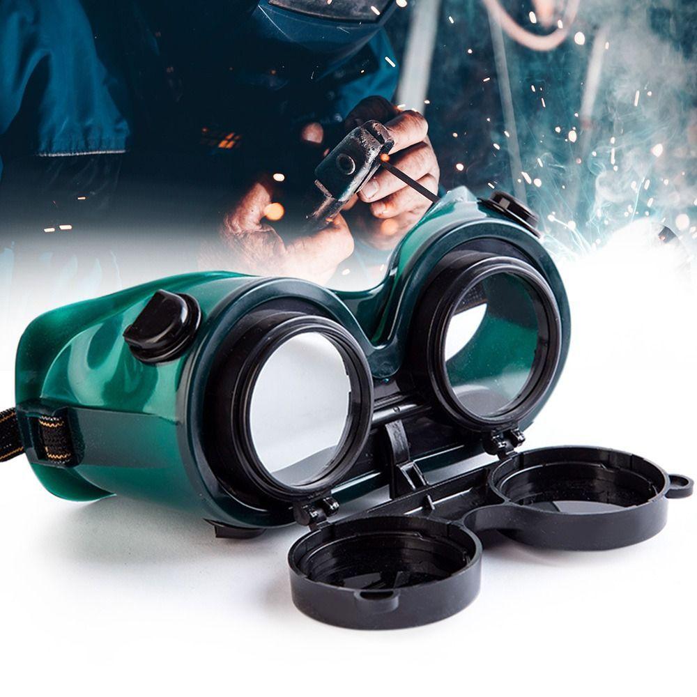 Anti-glare Protective Glasses Welding Goggles Safety Protection Eyeglass Portable Welding Protective Equipment Accessories
