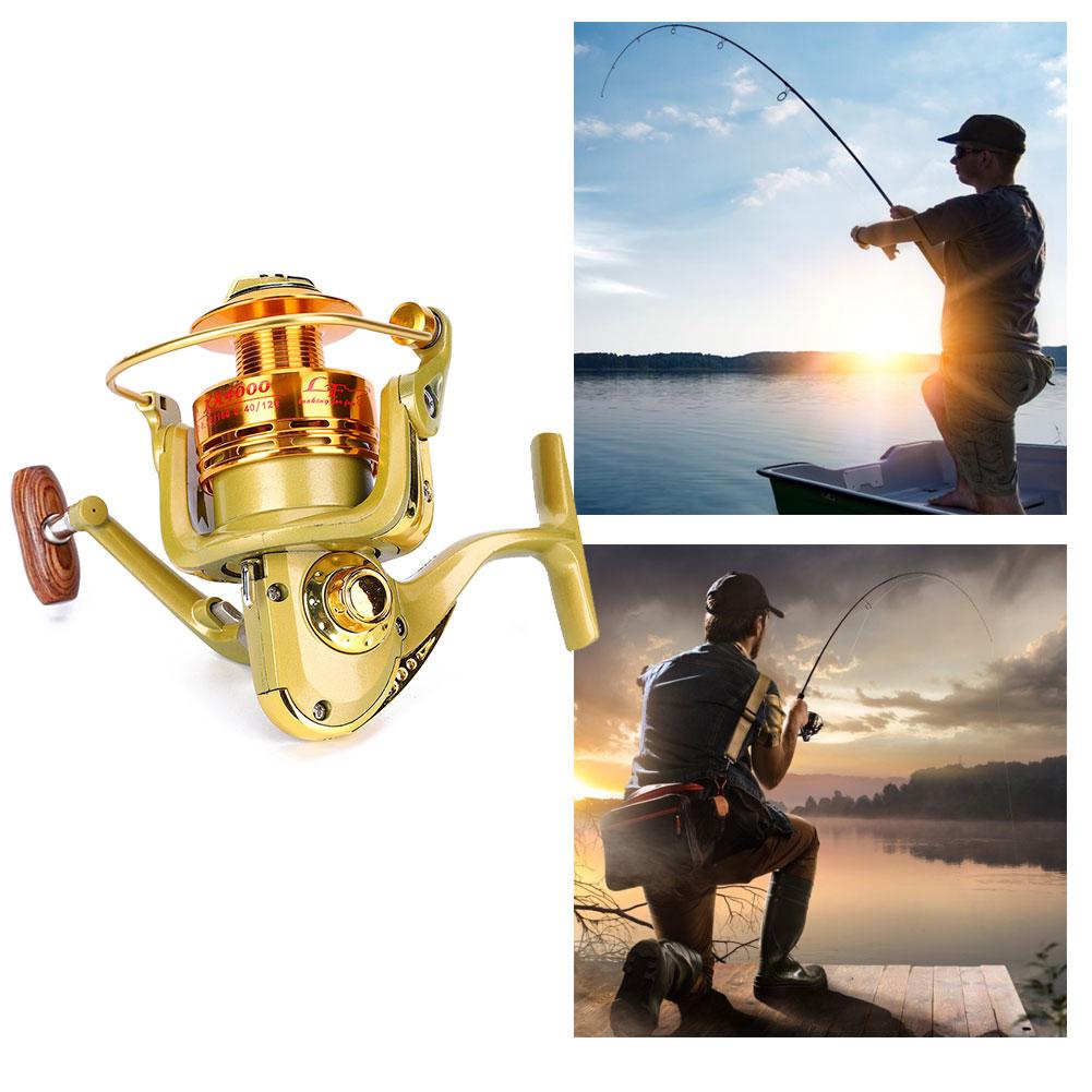 Portable All Metal Outdoor Ice Fishing Reel Detachable Sea Rod Fishing Wheel Accessory(XA4000(13+1bearing) )