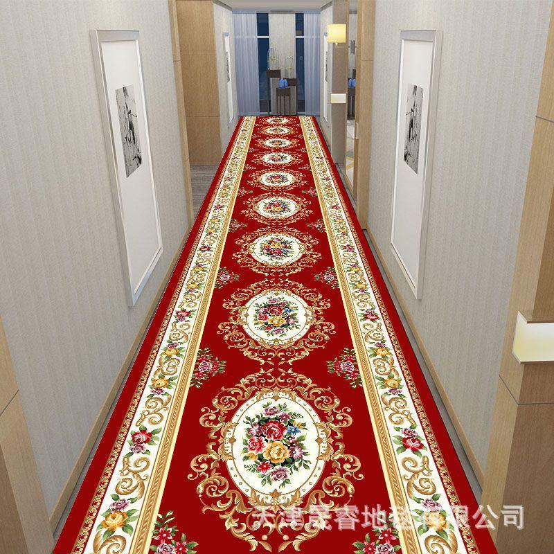 

Ковер для коридора в новом китайском стиле, коврики для пола в коридорах отеля, ковры для коридоров, лестниц и длинные ковры в европейском стиле W80*L200CM