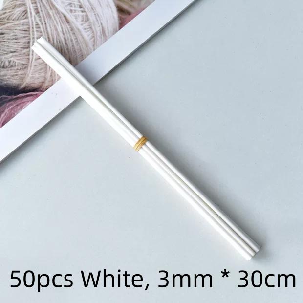 10/30/50pcs mix Reed Diffuser Rattan Stick Black Volatile Synthetic Fiber Sticks Aroma Fragrance for Home Fragrance