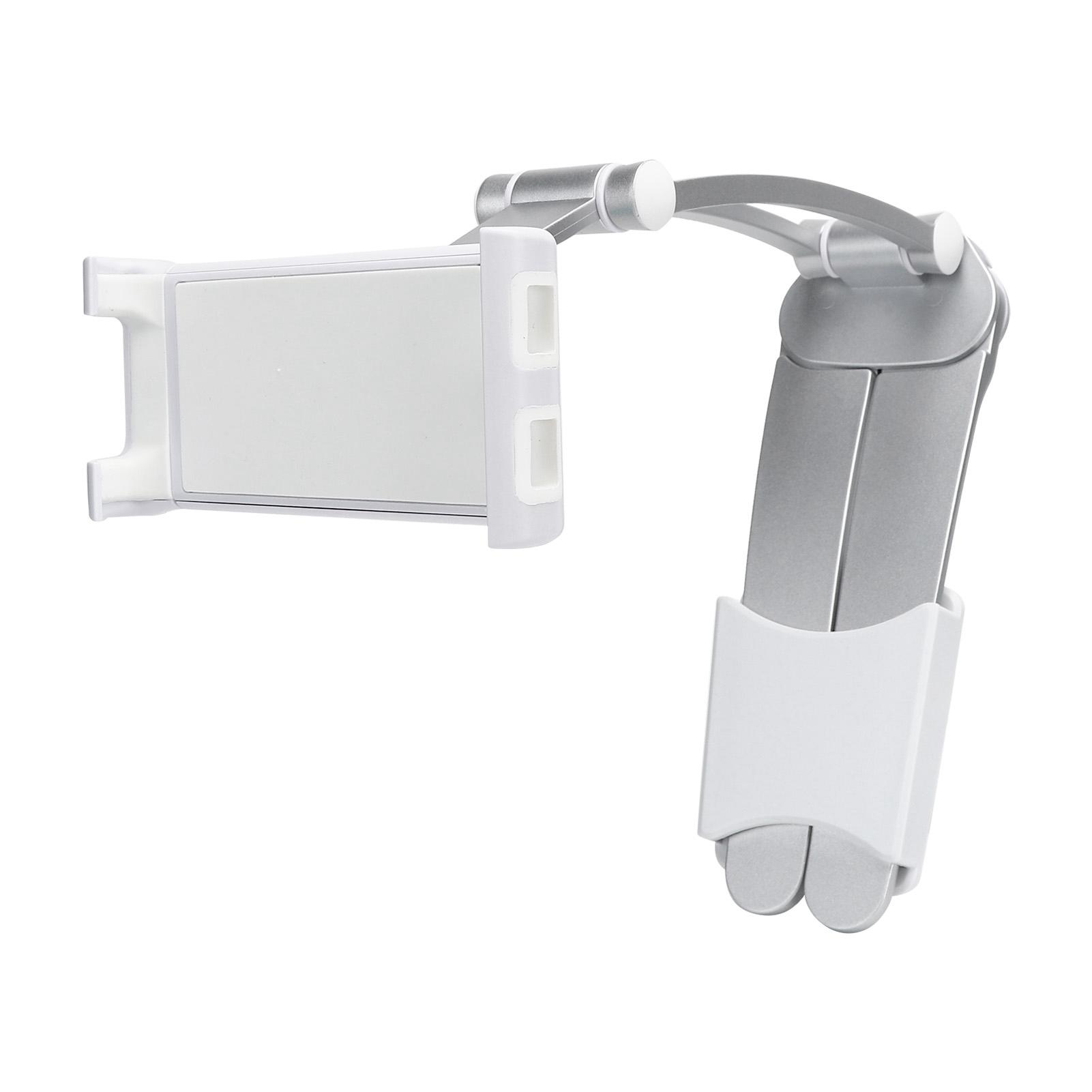 

2 в 1 Подставка для кухонного планшета Настенное крепление для мобильного телефона с регулируемым выдвижным ленивым кронштейном