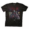 Naruto Shippuden Akatsuki Group Adult T-Shirt Summer New Vintage Fashion Men's and Women's Streetwear