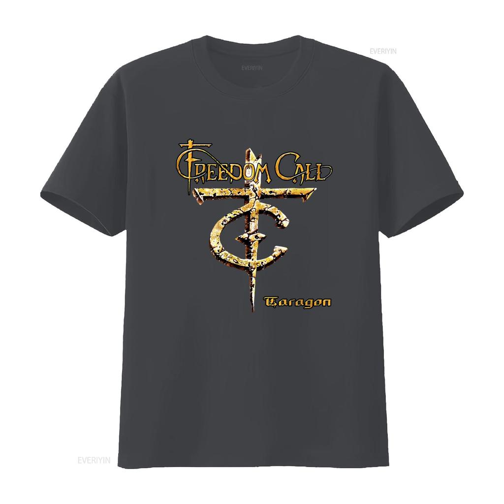 Freedom Call German Power Metal Band Taragon T Shirt S 2XL Long or s vintage Washed Stretched Breathable designer clothes homme