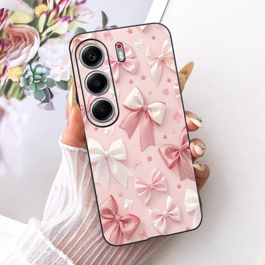 For Tecno Camon 40 Pro 5G CM7 Case Luxury Butterfly Painted Cover Soft TPU Phone Case For Tecno Camon 40 Camon40 Pro 4G CM6 Bags