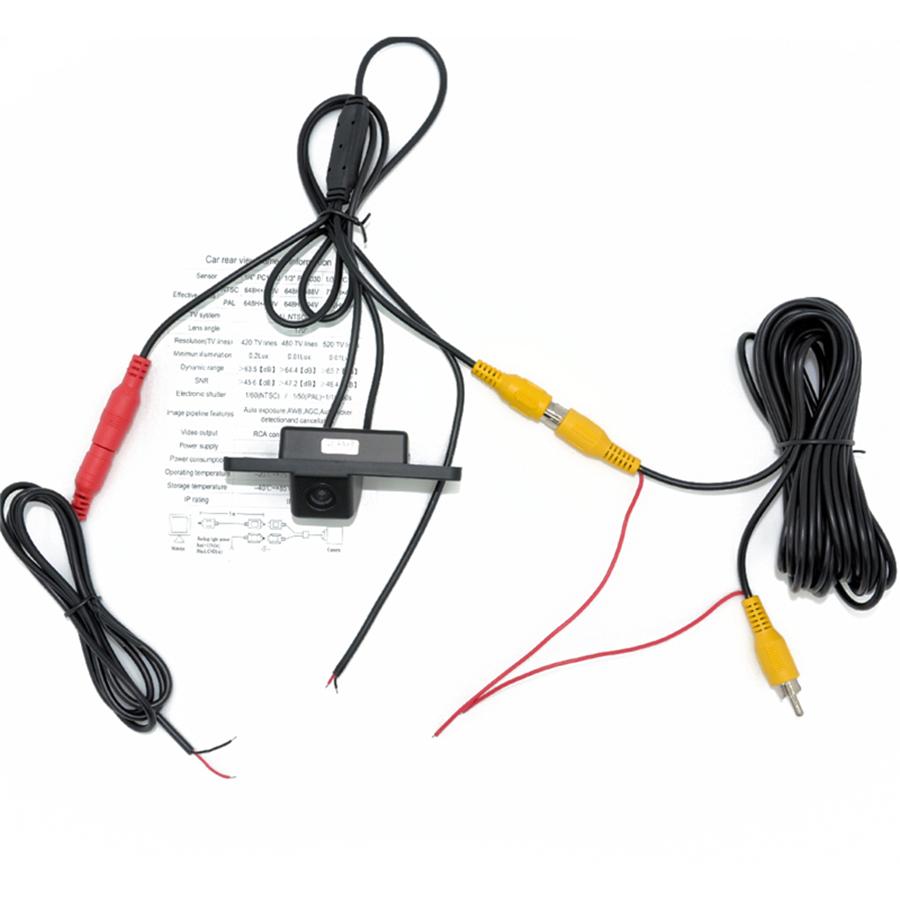 170° CCD Rear View Backup Reverse Parking Camera For 2005-2011 Ford Focus Sedan