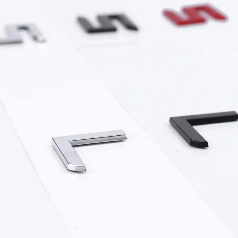 Phbvg5 for Tesla Backend Labels MODEL/3/S/X Car Labels, Rear Letter Labels, and Electroplated Car Labels with Blackened Logos