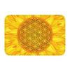 Metatron Cube with Merkaba and Flower of Life Front Door Mat Non-Slip Waterproof Interior   Kitchen Bedroom Rug