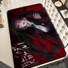 Popular Anime K-kakegurui Girls Floor Mat Rectangle Anti-slip Home Soft Badmat Front Door Indoor Outdoor Mat Welcome Doormat