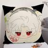 Game LLove And Deepspace Cushion Cover Natural Linen Organic Fabric DoubleSided Printing Sofa Home Decor Gift Pillow Case