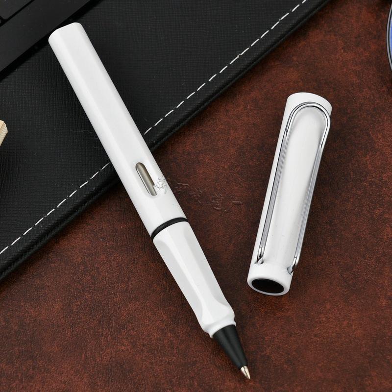 Plastic Color Zhengzi Signature Pen, Student Practice Pen, Advertising Pen, Fountain Pen, Plastic Orb Pen