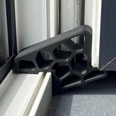 2pcs Heavy Duty Door Stopper Non-Slip Balcony Window Door Wedge For Home Office Bathroom Kitchen Track Lock Anti-Slam