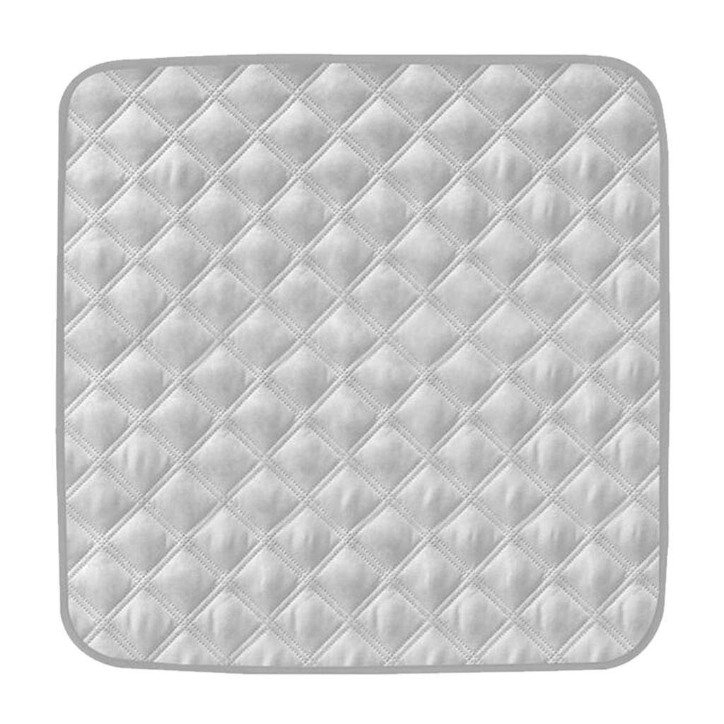 Gray Waterproof Absorbent Washable Pad For Incontinence People Pet