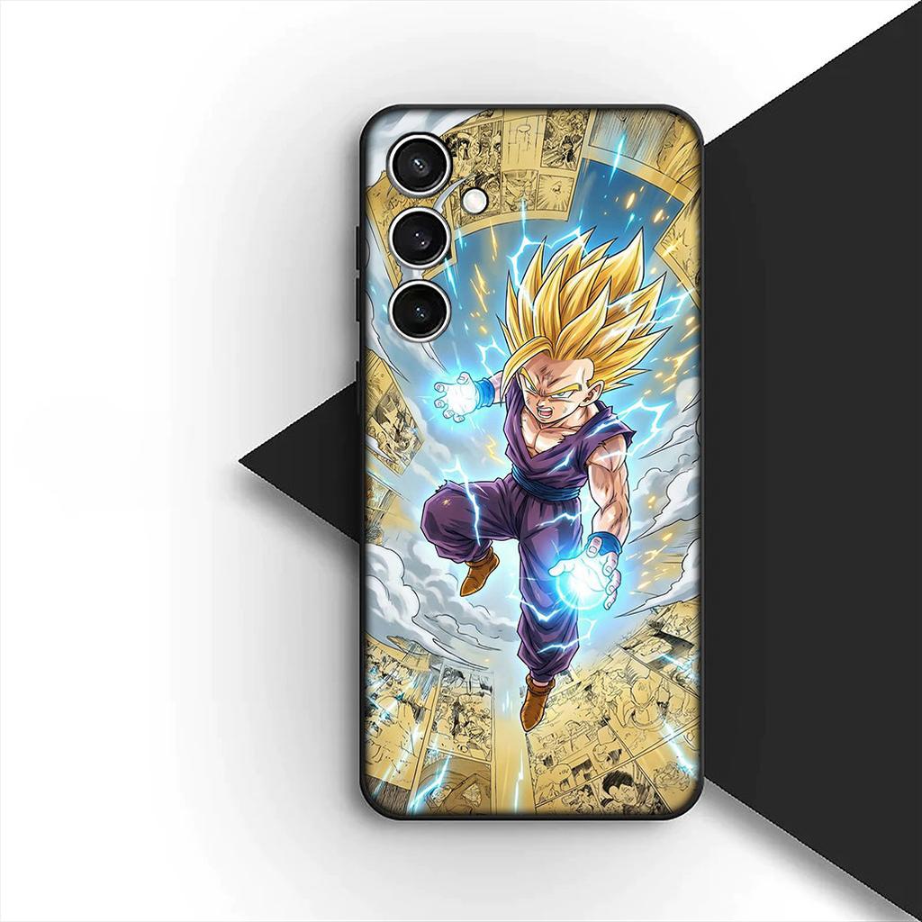 Cover for Samsung Galaxy S20 S22 S21 FE Ultra Plus A07 A17 A15 A16 A25 A57 A37 Phone Case Anime Son Gohan Dragon Gokus Ball