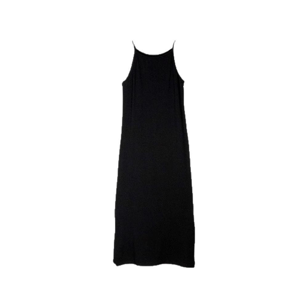 Sleeveless High-End Slimming Knit Summer Maxi Dress for Seaside Vacations