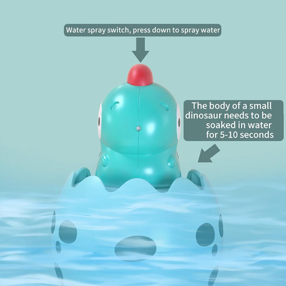 Baby Bade Spielzeug Kinder Niedliche Ente Pinguin Dinosaurier Ei Wassersprüh Sprinkler Badezimmer Spielzeug Kinder Glückliche Begleitung Bade Spielzeug Geschenk