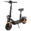 TWOFISH V5 MAX Electric Scooter with Seat, 800W Motor, 48V 18Ah Battery, Front 11 Inch & Rear 10 Inch Tires