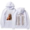 Sabrina Carpenter Kısa ve Tatlı Tur Kapüşonlu Sweatshirt Erkek Kadın