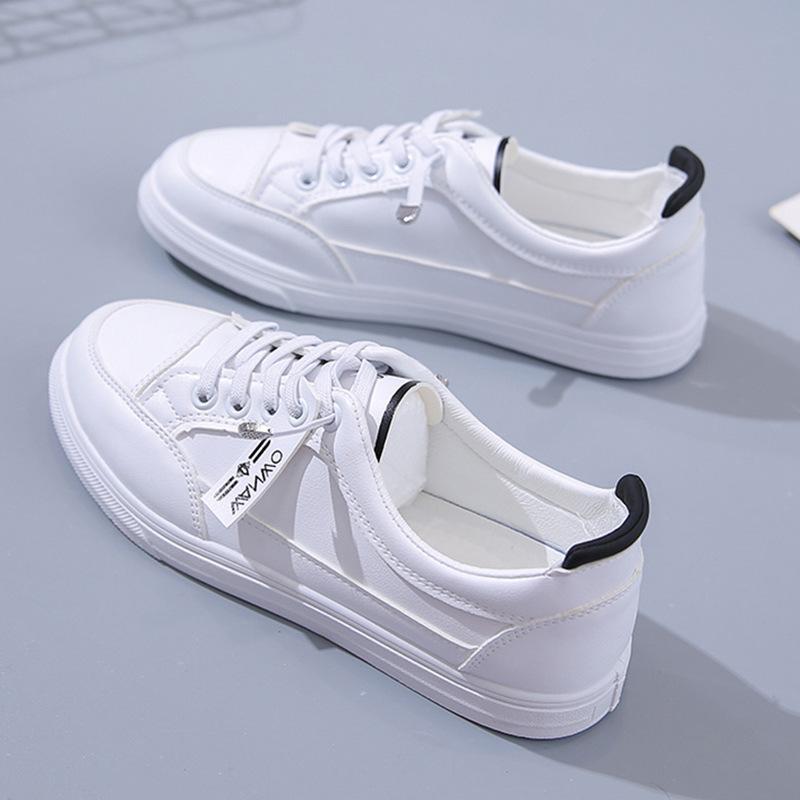 2025 New Leather Shoes Children's Casual Shoes Versatile Women's Shoes Sports Little White Shoes Women's Spring and Summer Baseplate Shoes Trendy Sh