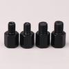 2Pcs Motorcycle Rearview Mirrors Conversion Black Mirror Adapters M10 10Mm M8 8Mm Bolt Clockwise Anti-Clock Right Left Thread