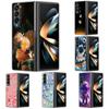 For Samsung Z Fold 4 Case ZFold 5 4 5G Hard Transparent Phone Cover For Samsung Galaxy Z Fold4 Fold5 Shockproof Bumper Fundas