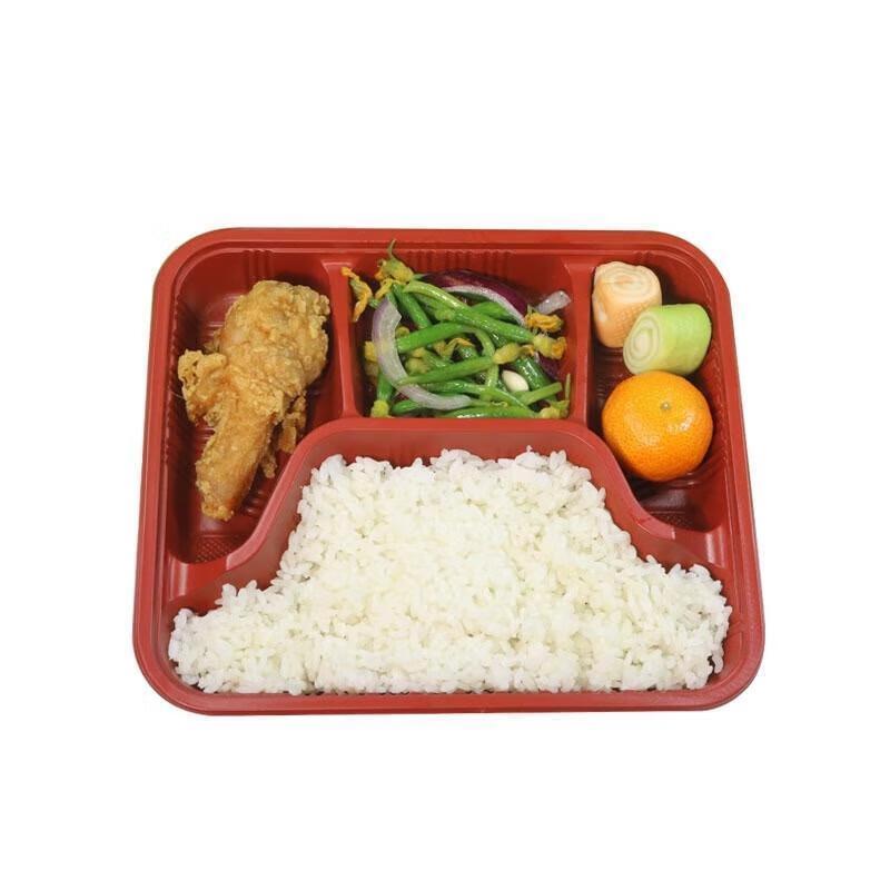 Disposable Multi-Compartment Takeout Lunch Boxes