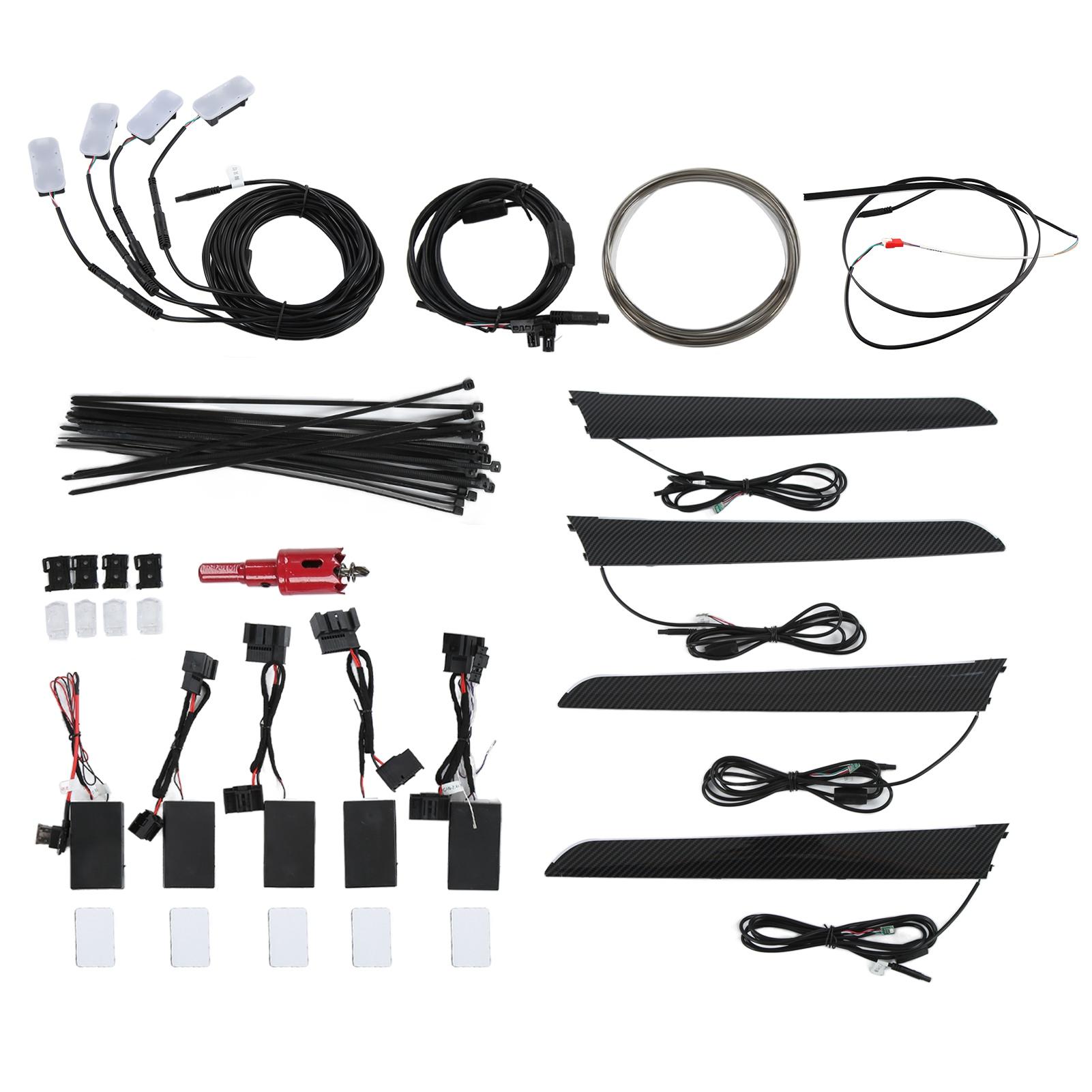 Better Interior Upgrades 21 Color LED Ambient Lighting Kits for MMI Controller Replacement for A4 A5 B8 B8.5 2009‑2016