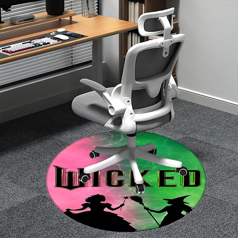 

Wicked Chair mat Round Rug Office carpet, Non slip, Suitable for Living Rooms, Bedrooms,Decor1205913a 80cm by 80cm