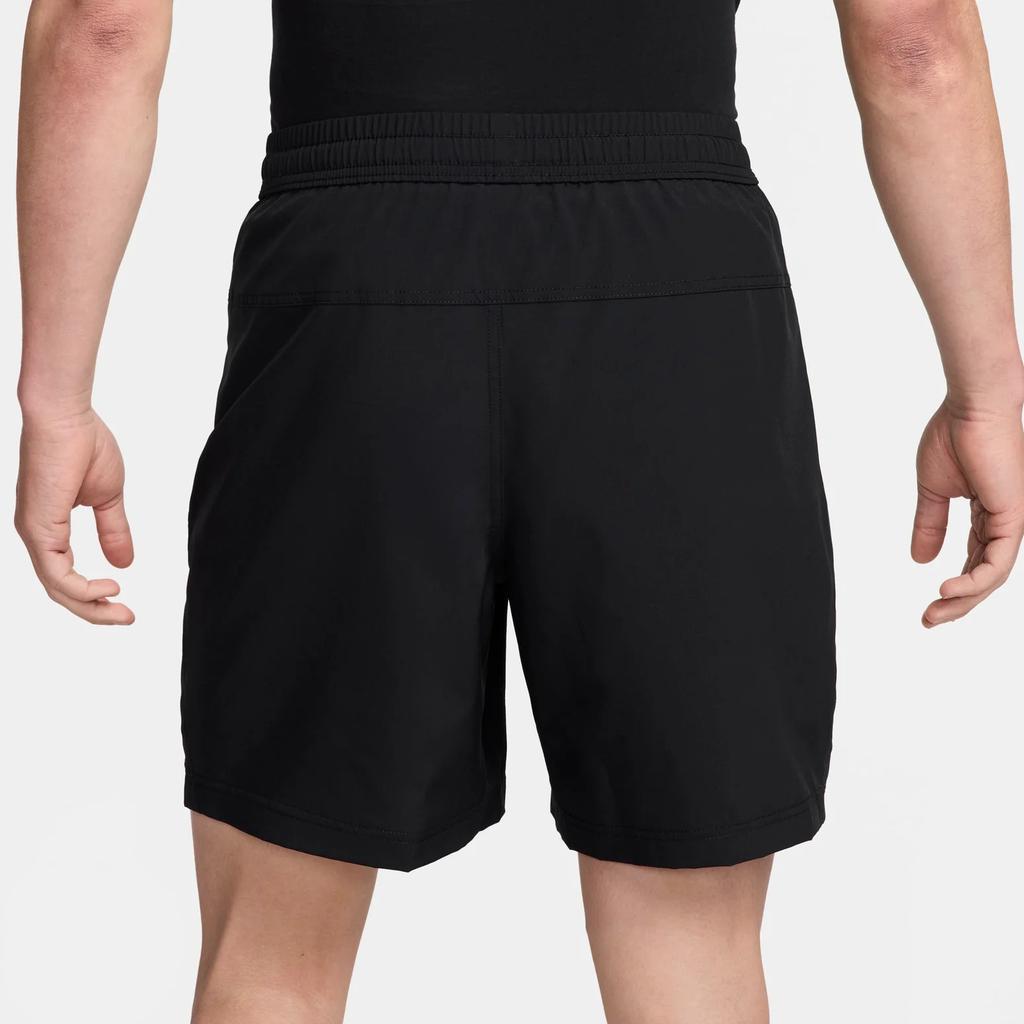 Nike Letter Lace-Up Mid-Waist Loose Casual Shorts Men shorts Black FN3993-010