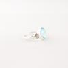 Sky Blue Topaz Gemstone925 Sterling Silver Jewelry Handcrafted Ring For Women RR-66-9