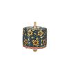 Kutani ware Iwataya 3 Incense Blue Grain Clematis No. Burner, AP8-1205
