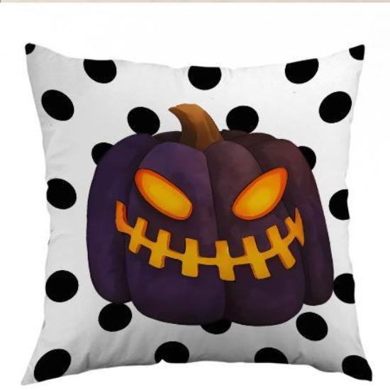 Halloween Polyester Printed Pillowcase Printed Home Living Room Sofa Decoration Cushion Bedroom Cushion