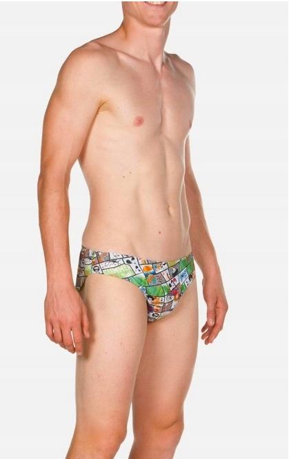 H778 Arena Summer Comics Brief 5,5Cm Slipy Kąpielówki Męskie D3 Uk30