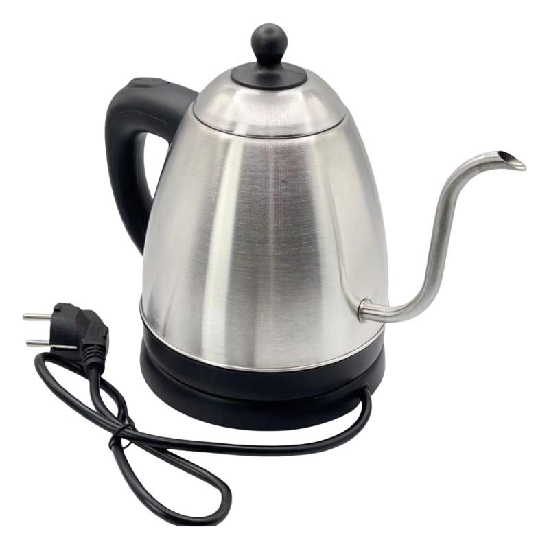 

Professional Electric Gooseneck Shape Water Kettle Ergonomic Handle 1.2L Capacity Coffee Maker Kitchen Accessories 1