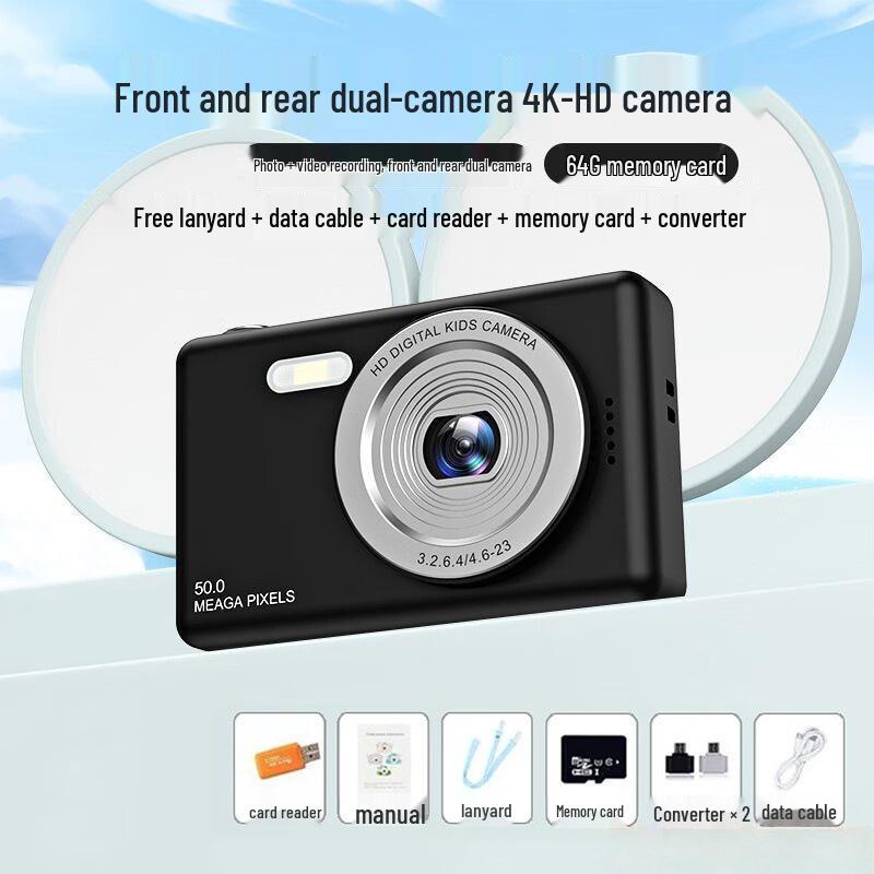 CCD Camera A1: High-Value, Portable Digital Camera for Students with High-Pixel Video Recording and Photography