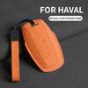 Car Key Case Protector Cover for Great Wall Haval/Hover H6 Dargo M6 PLUS Cratos H9 JOLION F5 H2S F7 H7 Suede Car Key Keychain