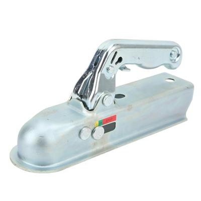 2in Straight Tongue Trailer Coupler 800KG Capacity Steel Construction for RV Boat Camper