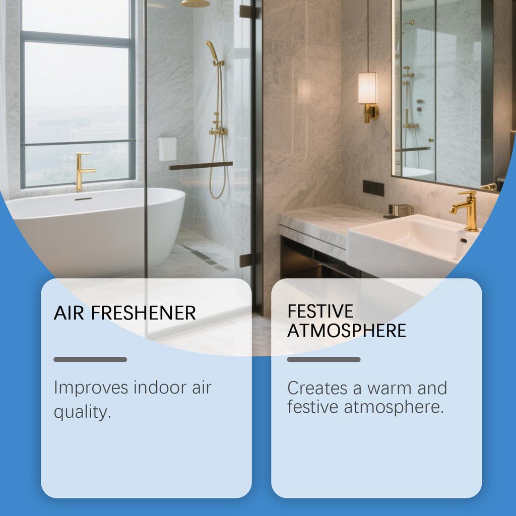 Festivalová sada sér a olejů, Difuzér na sérum a olej, Vánoční aromaterapie, Aromaterapeutické sady, 10ml*6ks