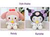 Kuromi & My Melody Plush Doll for Girls - Sleep Pillow Gift