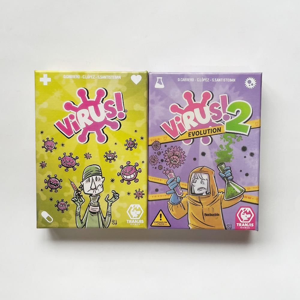 English Version Virus Infection Card Game - Essential Tabletop Play