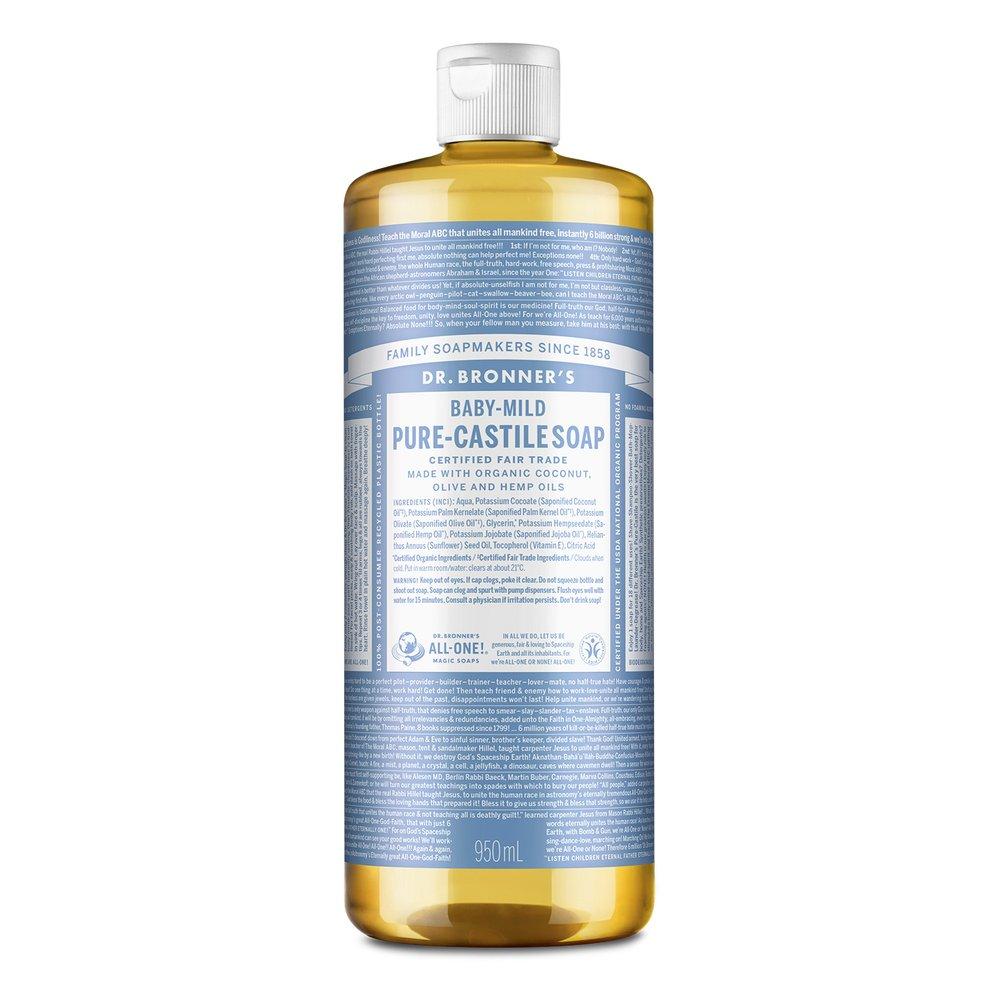 DR. BRONNER'S Baby Mild Pure Castile Soap 950ml
