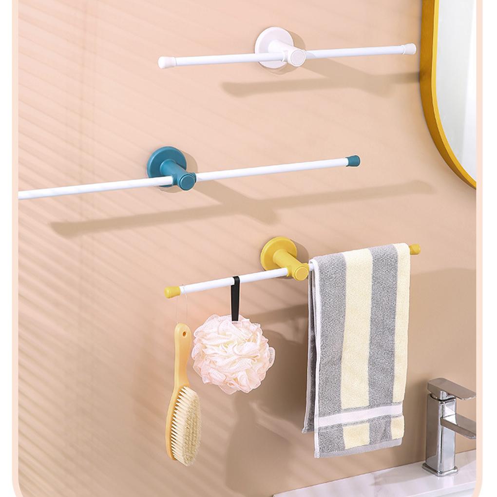 Storage Rack Clothing Holder Puncture-free No Drill Handily Install Convenience Multipurpose Sundries Mount Home Supplies