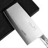 Shibazi Cleaver Knife Forged Stainless Steel Kitchen Knife 8 Inch Sharp Handmade Chopper Knife Meat And Poultry Tools Couteau