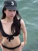 Korean-Style Women's One-Shoulder Halter High-Waisted Tummy-Slimming One-Piece Swimsuit for Resort Wear