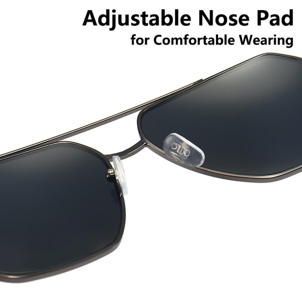 Multicolor Zinc Zinc Alloy Polygonal Sunglasses Lightweight Men UV400 Eyewear Outdoor