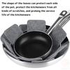 Anti-scratch Felt Cookware Protectors Pot And Pan Dividers Pads Protective Separators For Pans Bowls Plates Kitchen Accessories