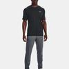 Under Armour Crew Neck Breathable Fitted Short Sleeve T-Shirt Men Black 1370951-001